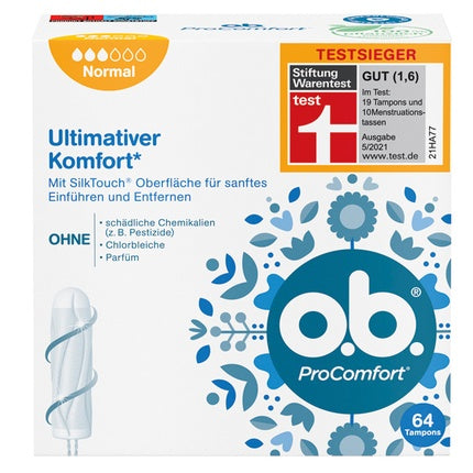 Ob Tampons Pro Comfort Normal, 64 buc