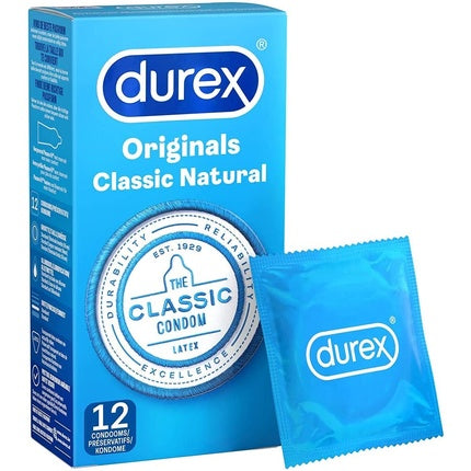 Prezervative Durex, Classic, 12 bucăți
