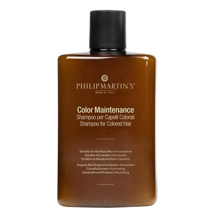 Șampon Color Maintenance, Philip Martin's, pentru păr colorat și tratat chimic, 320ml