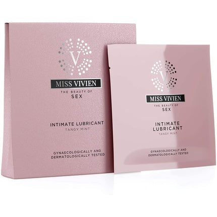 Lubrifiant intim, Miss Vivien, pe baza de apa, cu aroma de menta, 175g