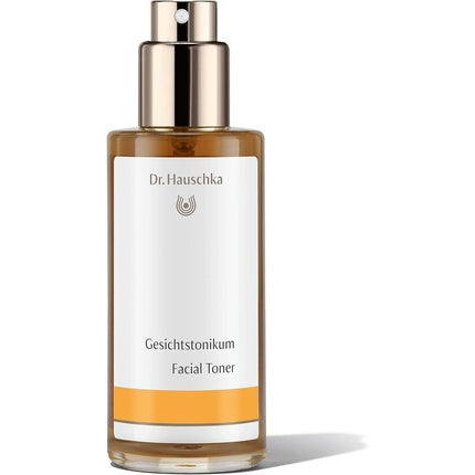 Toner Facial Dr. Hauschka 100 ml - Sticlă Ambrată cu Pulverizare Auriu