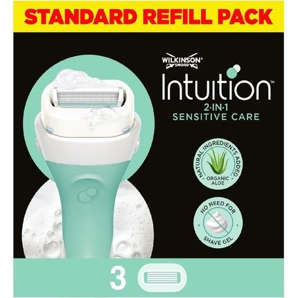 Lame de ras, Wilkinson Sword, Intuition Sensitive Care, 3 rezerve