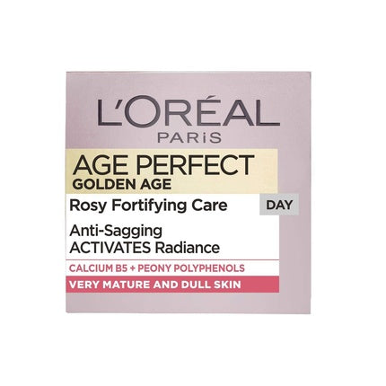 Cremă de zi, L'Oréal Paris, Age Perfect Golden Age, roz, 50ml