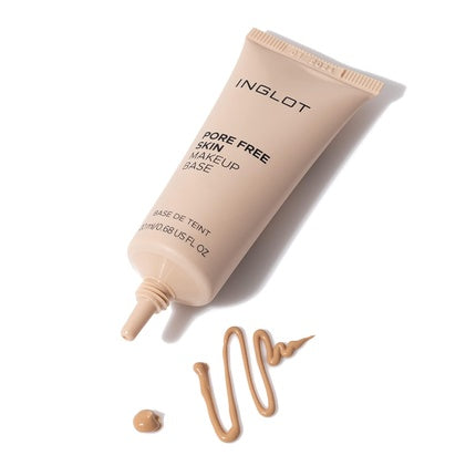 Inglot Pore Free Skin Makeup Base, Primer, 20g, Bej