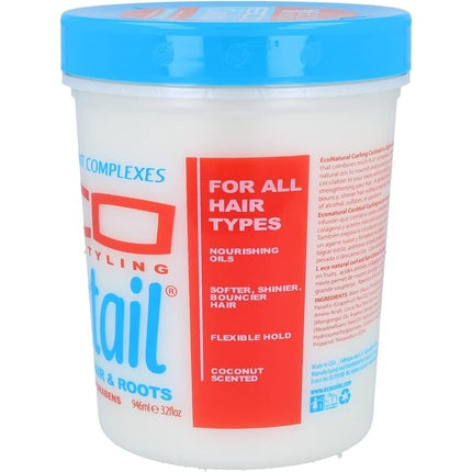 Gel pentru păr, Eco Styler, Curl N Style, 907g