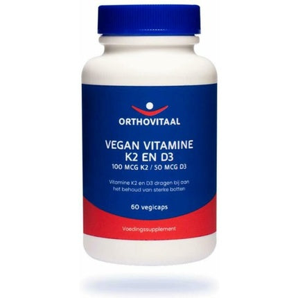 Vitamine, Orthovitaal, K2 D3, vegan