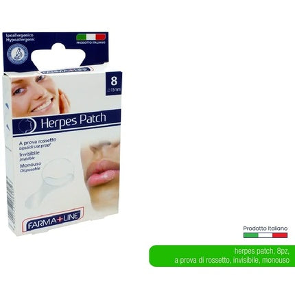 Plasturi Herpes, Casapiu' Srl, 8 Bucăți, Invizibili