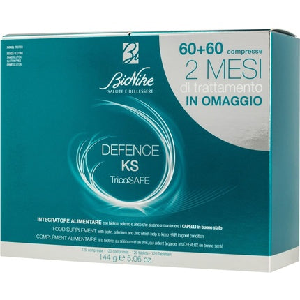 Integrator Alimentar BioNike DEFENCE KS Tricosafe, 120 Comprimate (60+60)