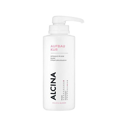 Mască de păr Alcina Aufbau Kur, 590 ml, alb, cu pompă