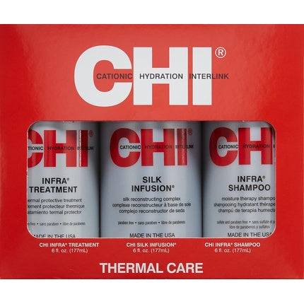 Kit îngrijire păr CHI Thermal Care, set infraroșu, 3 bucăți, 177 ml