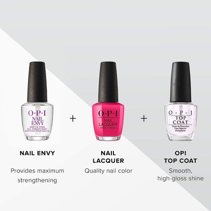 Tratament unghii, OPI Nail Envy, întăritor, transparent