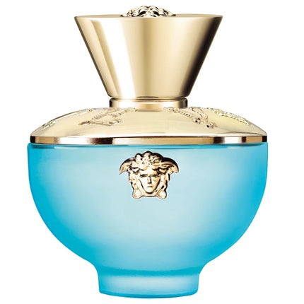 Eau de Toilette Versace Dylan Turquoise Pour Femme, 200ml, Culoare albastru turcoaz
