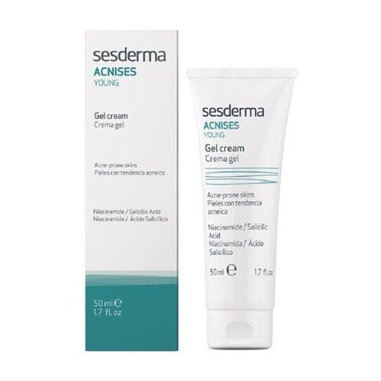 Crema Gel, Sesderma Acnises Young, 50ml, alb