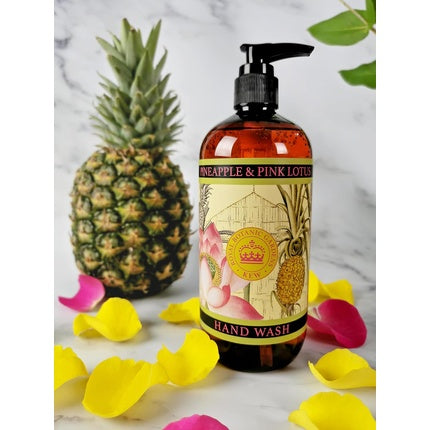 Șampon pentru Mâini și Corp, The English Soap Company, Kew Gardens, Aromă Ananas și Lotus Roz, 500ml