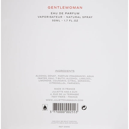 Parfum Juliette has a gun Gentle Woman EDP 50ml