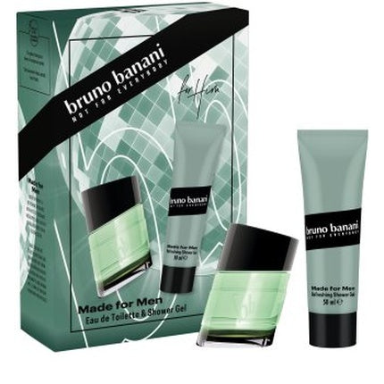 Pachet cadou parfum Bruno Banani Made For Men 50 ml, Eau de Cologne pentru bărbați