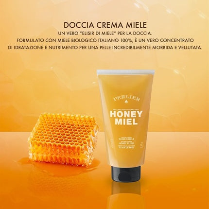 Cremă de duș Perlier Kelemata cu miere, 250 ml