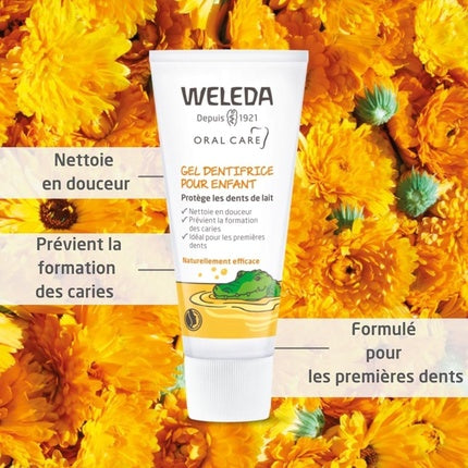 Gel Dentifrice Weleda pentru copii, 50 ml, Alb