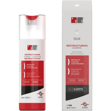 Șampon, Ds Laboratories, Nia, restructurant, 205 ml