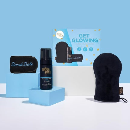 Kit Starter Self Bronzor Bondi Sands Get Glowing, 3 buc., Dark, Vegan