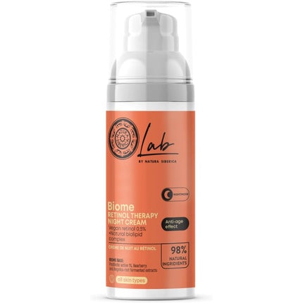 Cremă de față, Natura Siberica, Lab Biome Retinol Therapy, 50ml