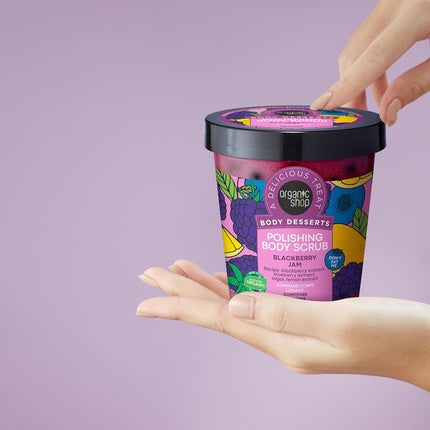 Scrub corp, Organic Shop, Blackberry Jam, 450ml