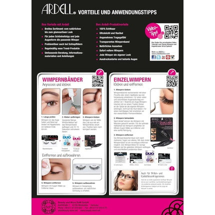 Ardell Soft Touch 151 The Original Black, False Eyelashes, negru, 1 pereche