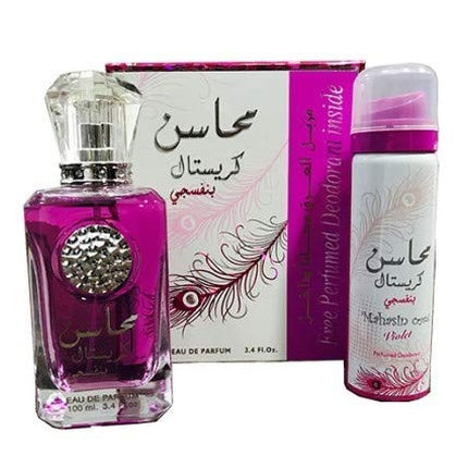 Parfum New Tawakkal Perfumes Mahasin Crystal Violet 100ml EDP