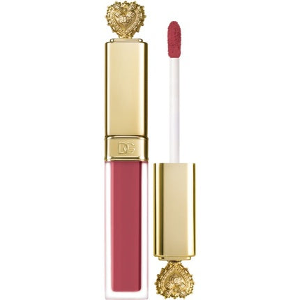 Ruj lichid Devotion Liquid Mousse Lipstick, roz, ambalaj auriu