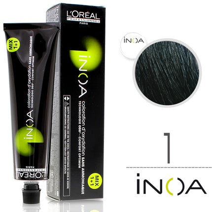 Vopsea de păr fără amoniac, L'Oréal Professionnel, INOA, 60g