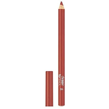 Creion de buze Debby Longlasting Lip Pencil 16, maro