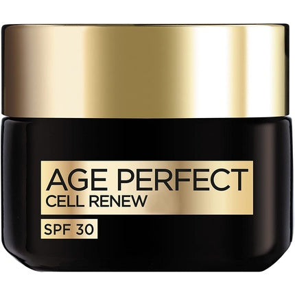 Crema de zi, L'Oréal, Age Perfect Cell Renew, SPF 30, 50mL
