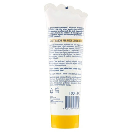 Cremă Picioare, Podovis, Pumice, 100ml, Alb