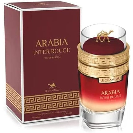 Eau de Toilette Emper Arabia Inter Rouge, roșu, 100ml