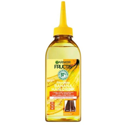 Condiționer Garnier Fructis Hair Drink Banana, 330ml, ambalaj cu dozator