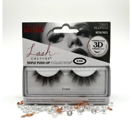 Gene False, Kiss, Lash Couture, Corset, Negru