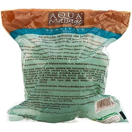Burete de Masaj Aqua Massage Sensitive, galben, 20g