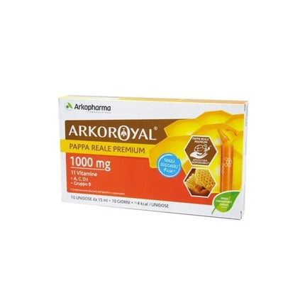 Arkopharma Arkoroyal Pappa Reale Premium 1000 Mg, Vitamine B, C, D