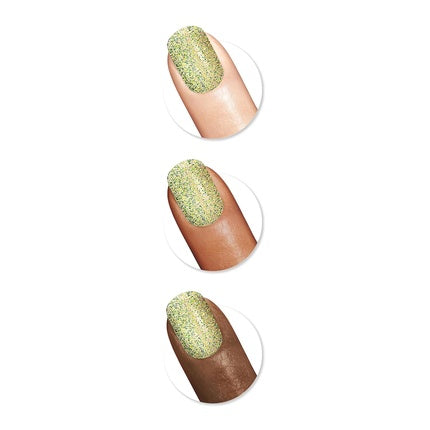 Lac de unghii, Sally Hansen Miracle Gel, verde sclipitor