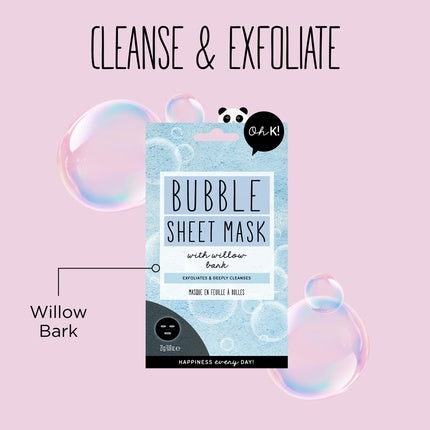 Mască facială Oh K! Bubble Sheet Mask Fresh, 24 ml