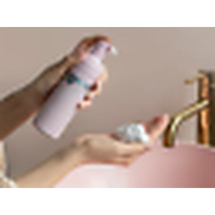 Spumă Curățare Față, Face Boom, Vegan, roz