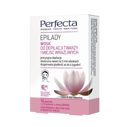 Perfecta Epilady Wax For Facial And Sensitive Areas - 12 Strips