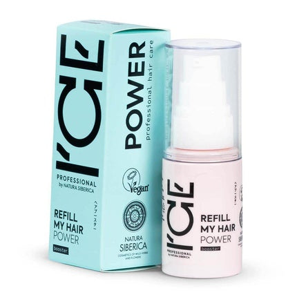 Tratament păr Natura Siberica Ice Refill, 30ml, pentru păr uscat