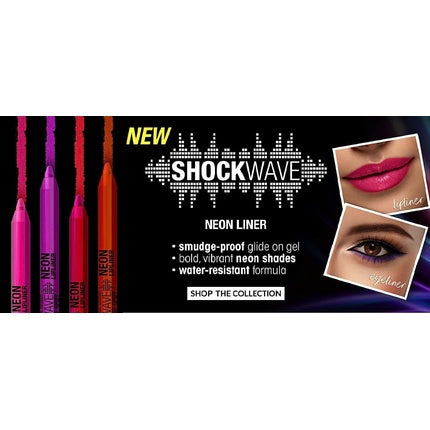 Lip Liner, L.A. Girl, Shockwave Neon, roșu
