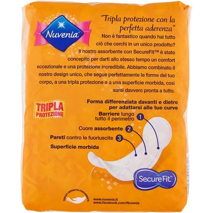 Nuvenia Absorbent Normal-Thin Ergonomic, 18 bucăți