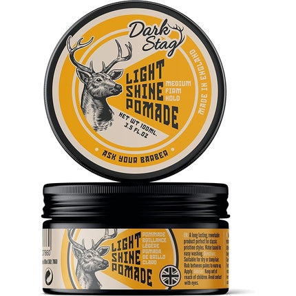 Pomadă pentru păr Dark Stag Light Shine Medium Hold 100ml