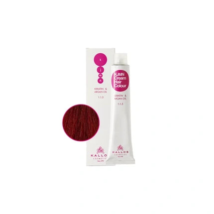 Vopsea de Păr Kallos Cosmetics, 100ml, 6.66 Dark Red Blond