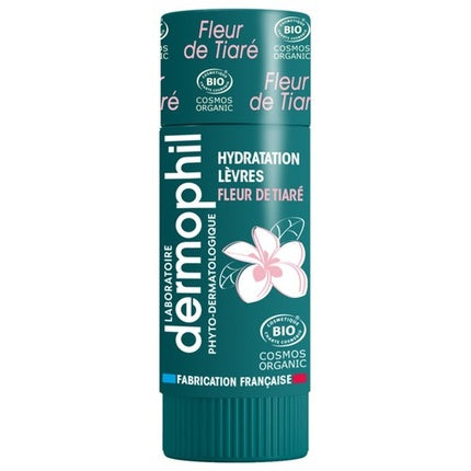 Stick hidratant buze, Dermophil, Fleur de Tiaré Bio, 4g