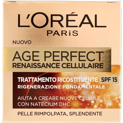 Cremă anti-îmbătrânire, L'Oréal, Age Perfect Renaissance Cellulaire, 50ml