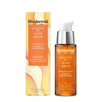 Serum Glow cu Vitamina C, Biodermal Skin Booster, 30ml